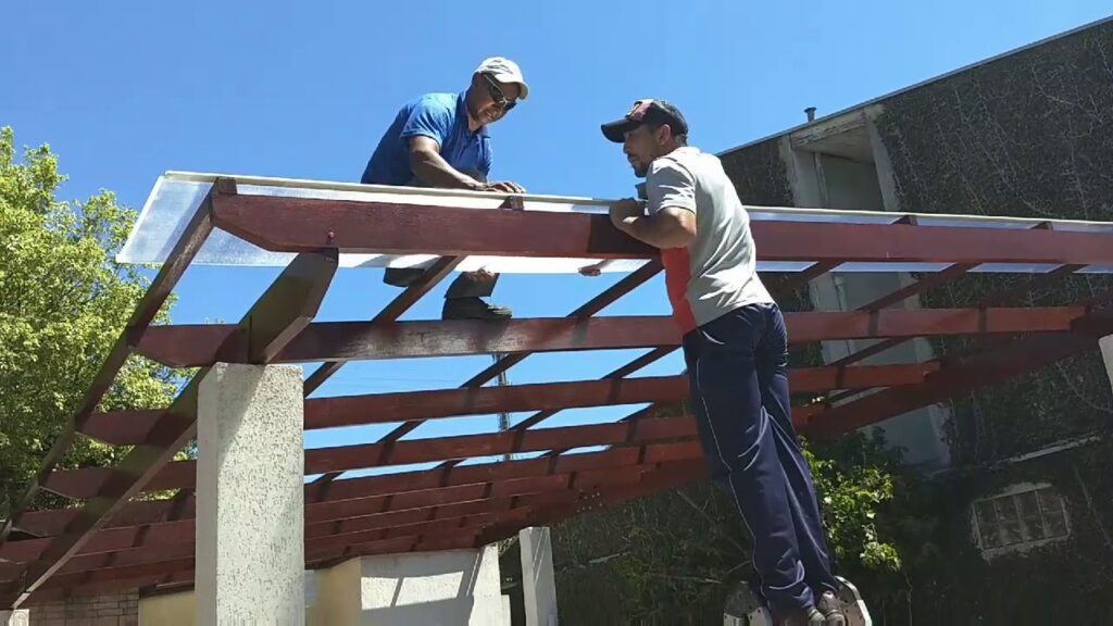 Passo A Passo De Como Instalar Uma Cobertura De Policarbonato Em Pergolado De Madeira 9954